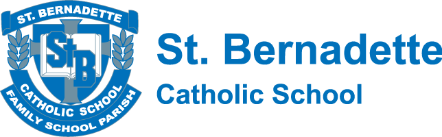 St Bernadette Catholic School logo
