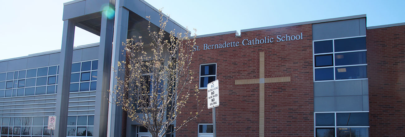 Exterior of the school